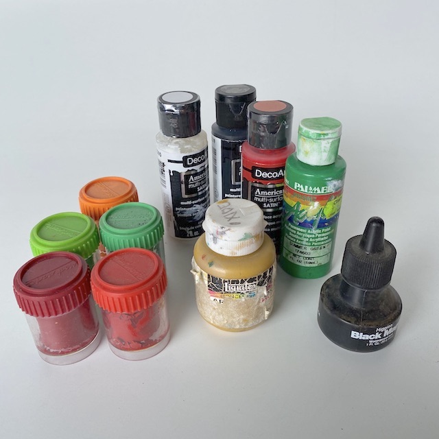 PAINT, Artist's Paint (Small Bottles or Tubs)